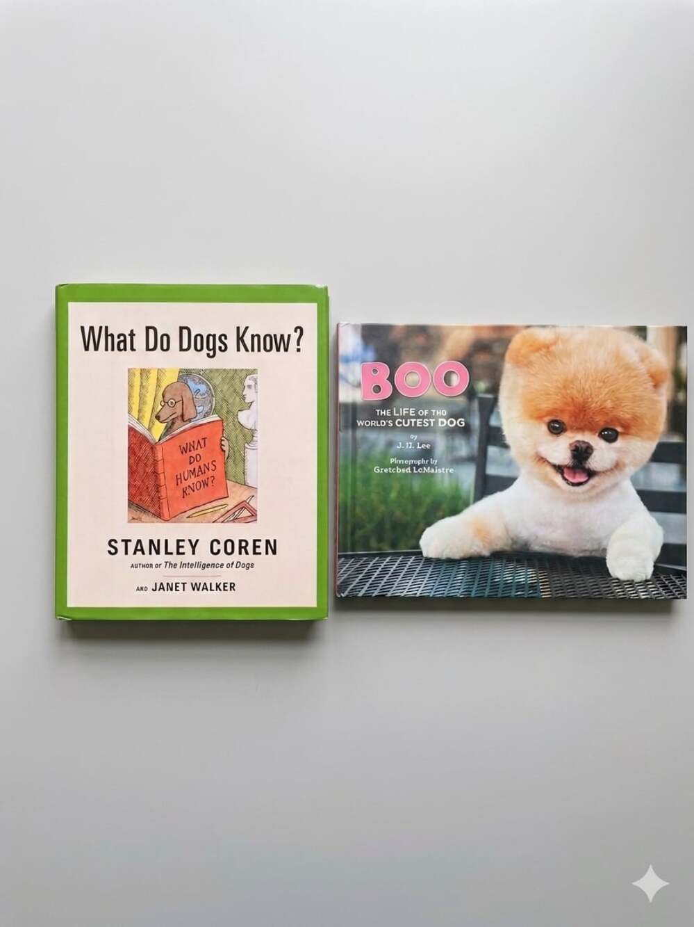 Dog Book Bundle: What Do Dogs Know? 
The Life of the World's Cutest Dog Hardcove